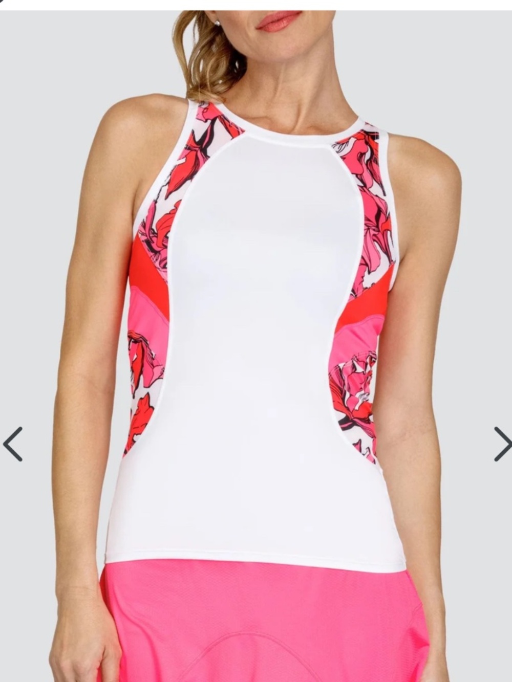 Tail Godessa Tank in Trellis Dance Star and Solange Skirt